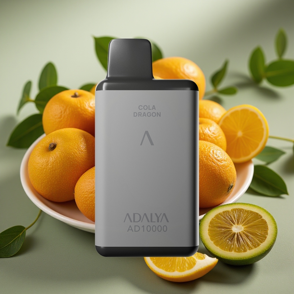 Adalya AD 10000 Puffs Disposable Vape Hawaii Space Gray USB-C