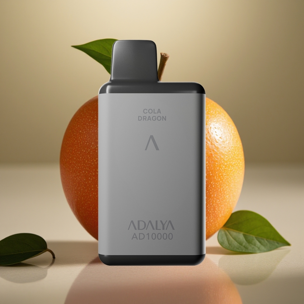 Adalya AD 10000 Puffs Disposable Vape Space Gray USB-C 14 ml 2% Love 66