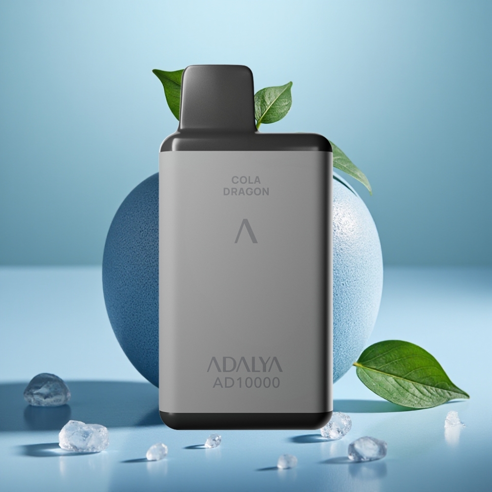 Adalya AD 10000 Puffs Disposable Vape Space Gray USB-C Blue Ice