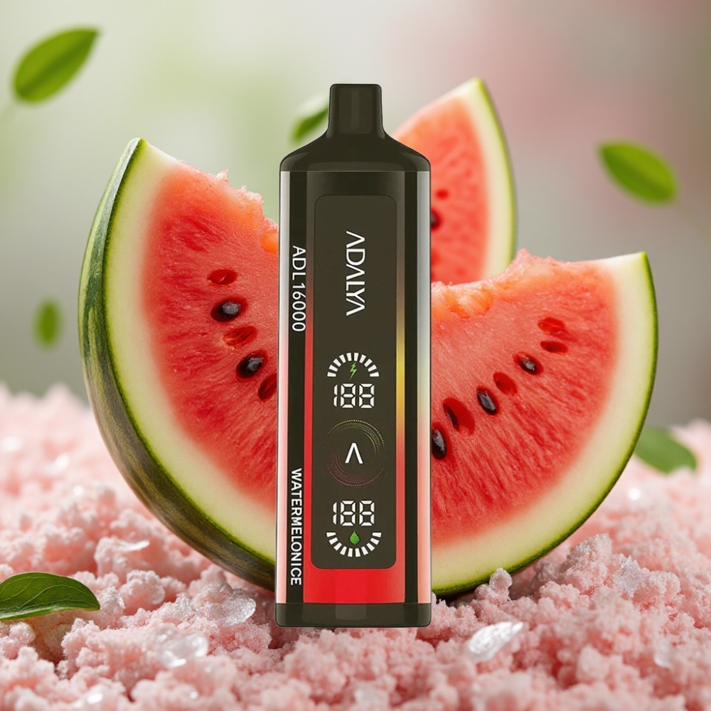 Adalya ADL 16000 PRO Puffs Disposable Vape Staal Pijp Watermelon Ijs