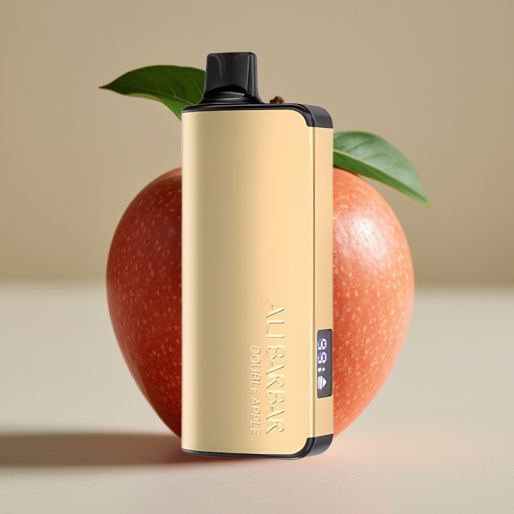 Alibarbar Ingot 9000 Puffs 22ml 2350mah Dubbel Appel Belgie vape leverancier