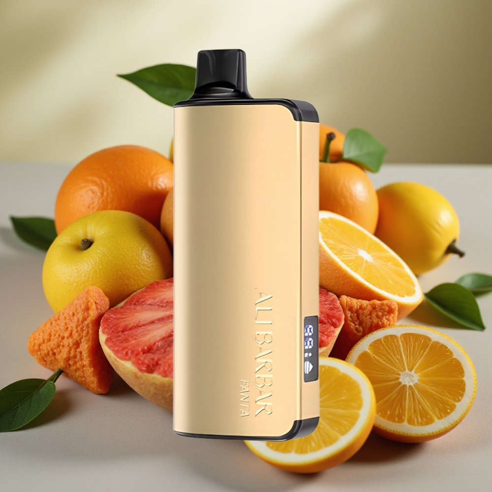 Alibarbar Ingot 9000 Puffs 22ml 2350mah LED Display Fanta