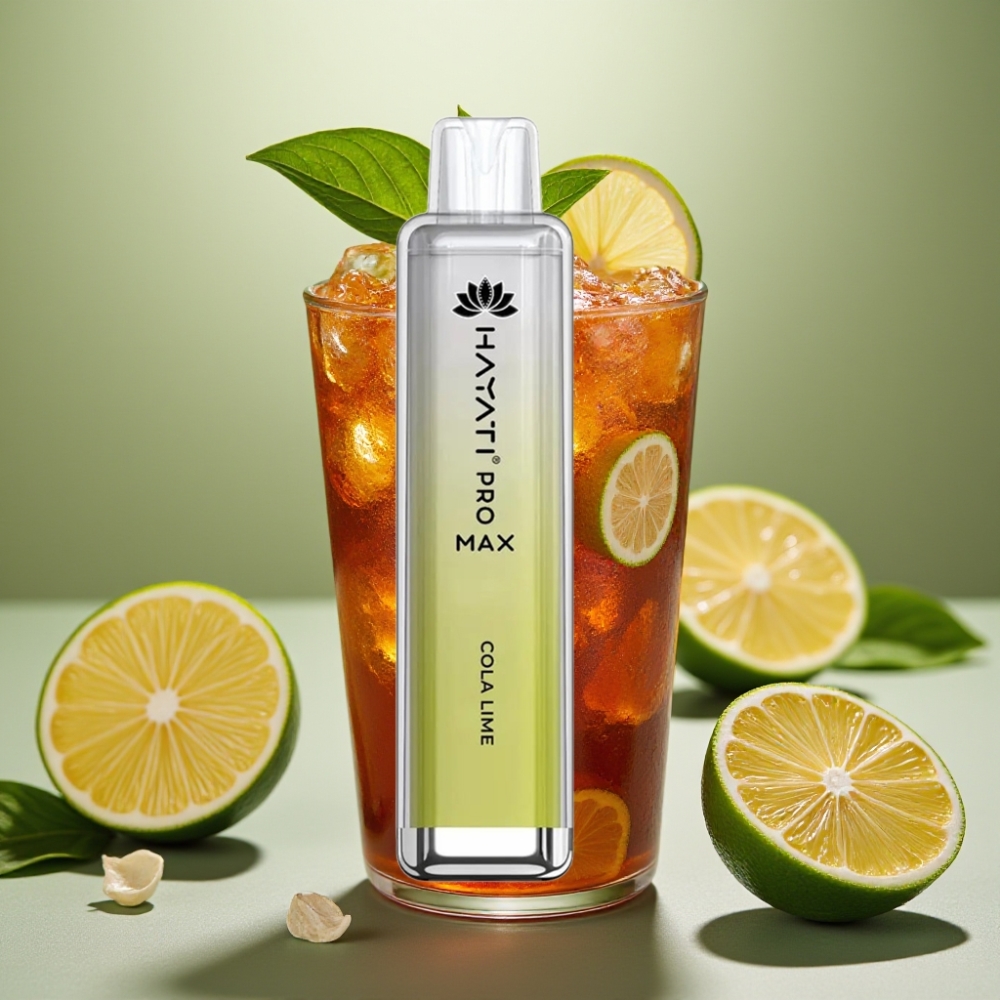 Hayati Pro Max 4000 Puffs 1400mAh Disposable Vape Cola Lime