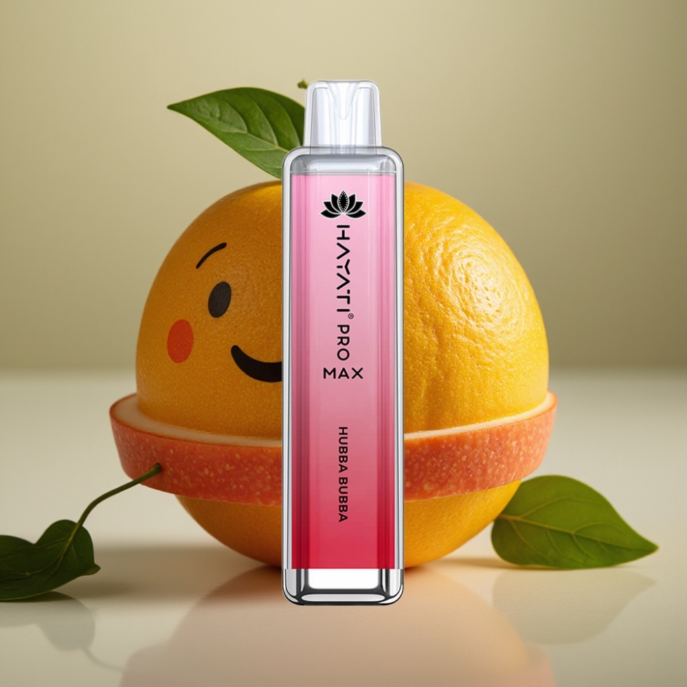Hayati Pro Max 4000 Puffs 1400mAh Dual Mesh Disposable Vape Hubba Bubba