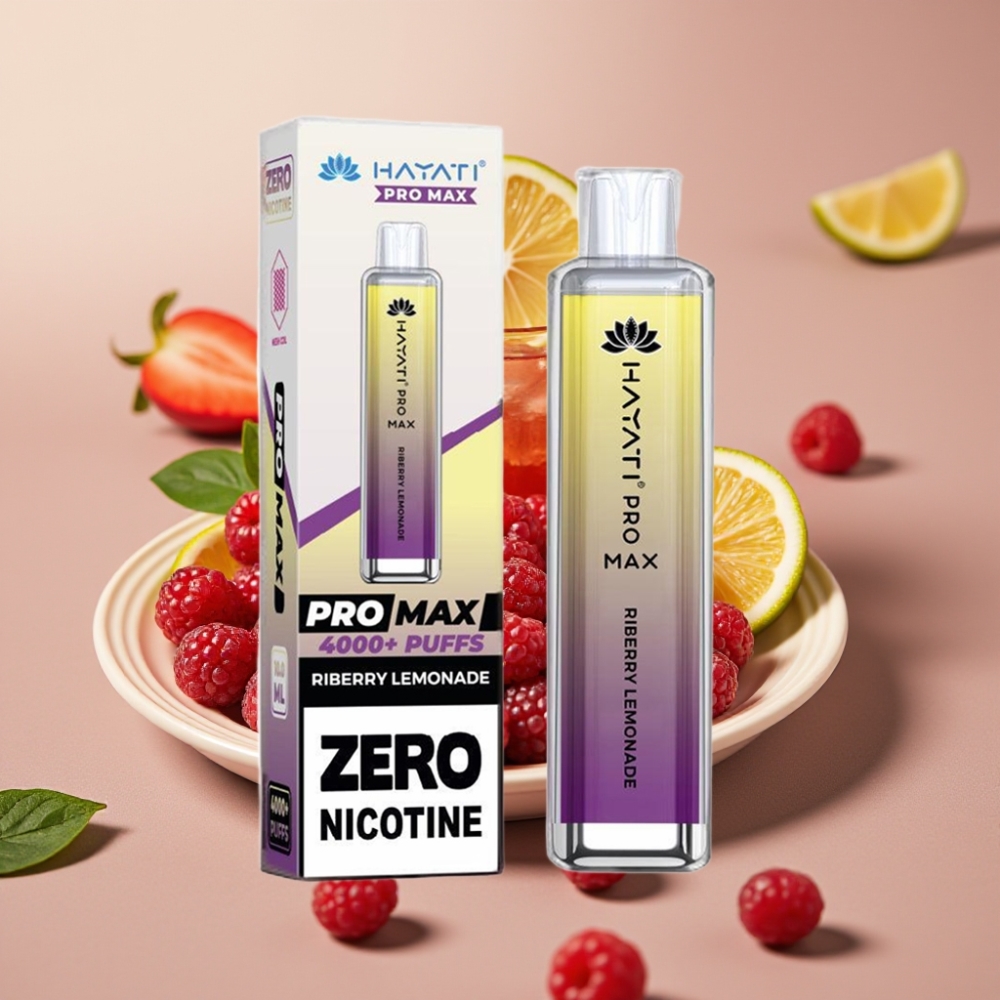 Hayati Pro Max 4000 Puffs Oplaadbaar Disposable Vape met Dual Mesh Coil