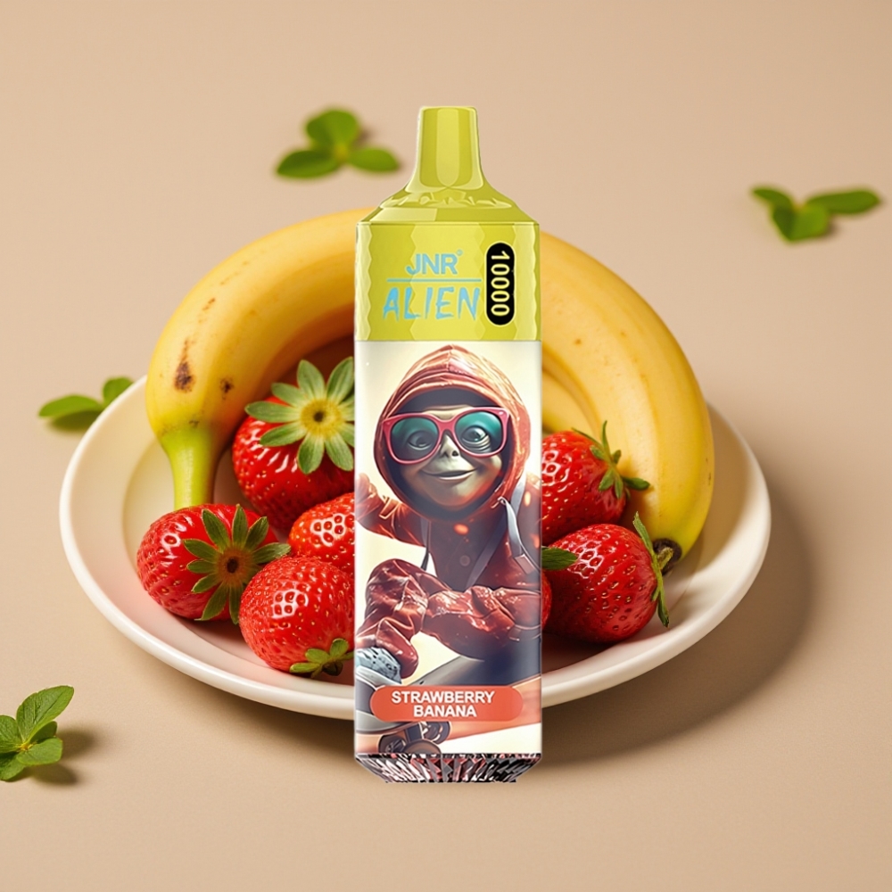 JNR Alien 10000 Puffs 20ml RGB LED Type-C Belgie vape leverancier