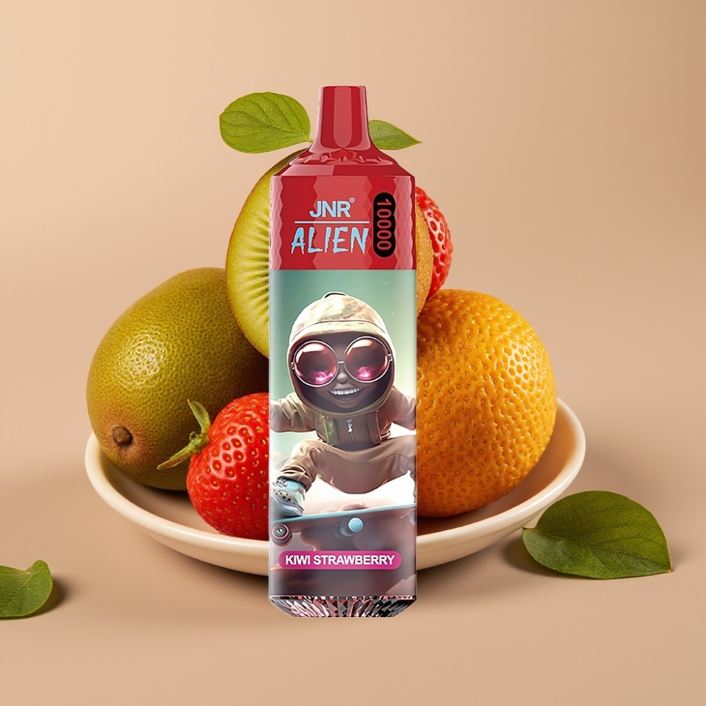 JNR Alien 10000 Puffs 850mAh 20ml Kiwi Aardbei Belgie vape leverancier