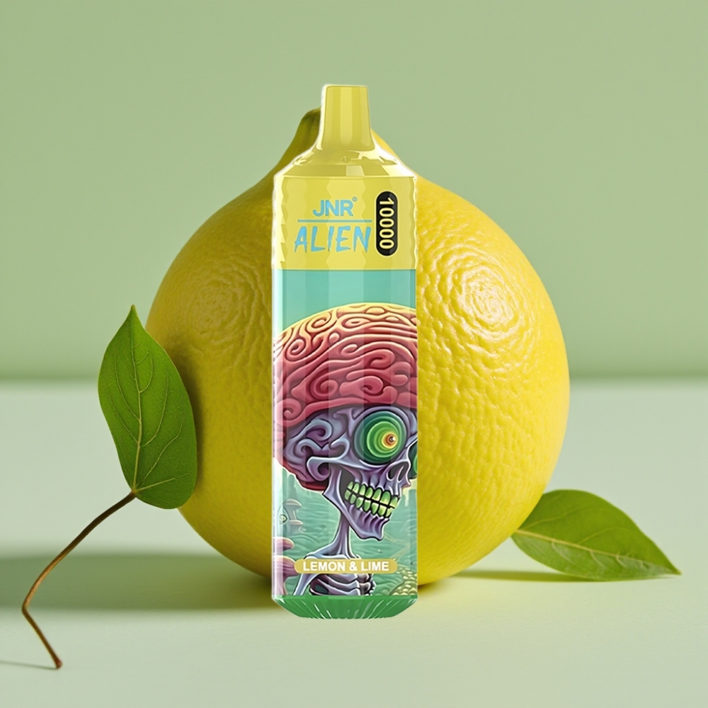 JNR Alien 10000 Puffs 850mAh 20ml Lemon & Lime RGB Belgie vape leverancier
