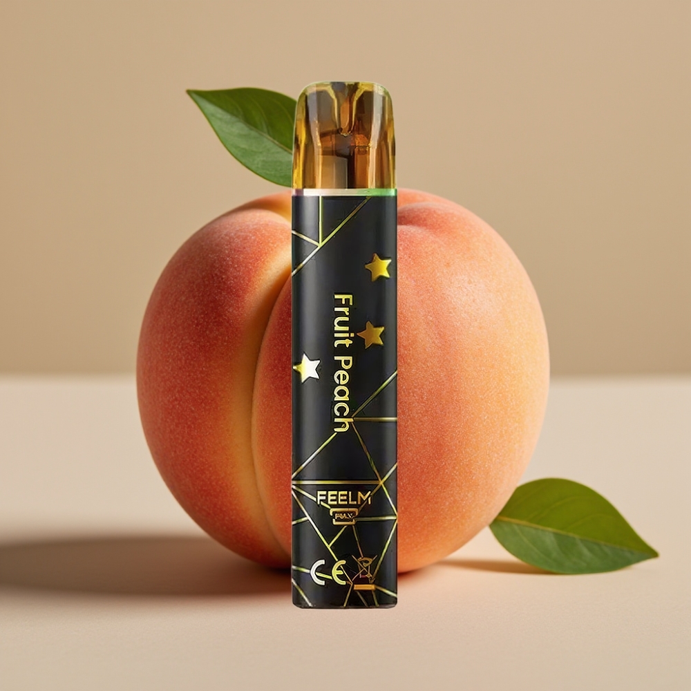 JNR Black&Golden 800 Puffs 2ml Fruit Peach Disposable Vape