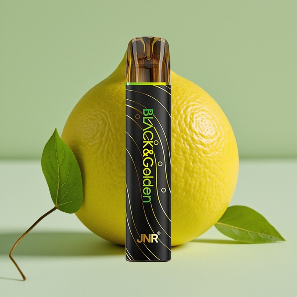 JNR Black&Golden 800 Puffs 2ml Lemon & Lime Disposable Vape