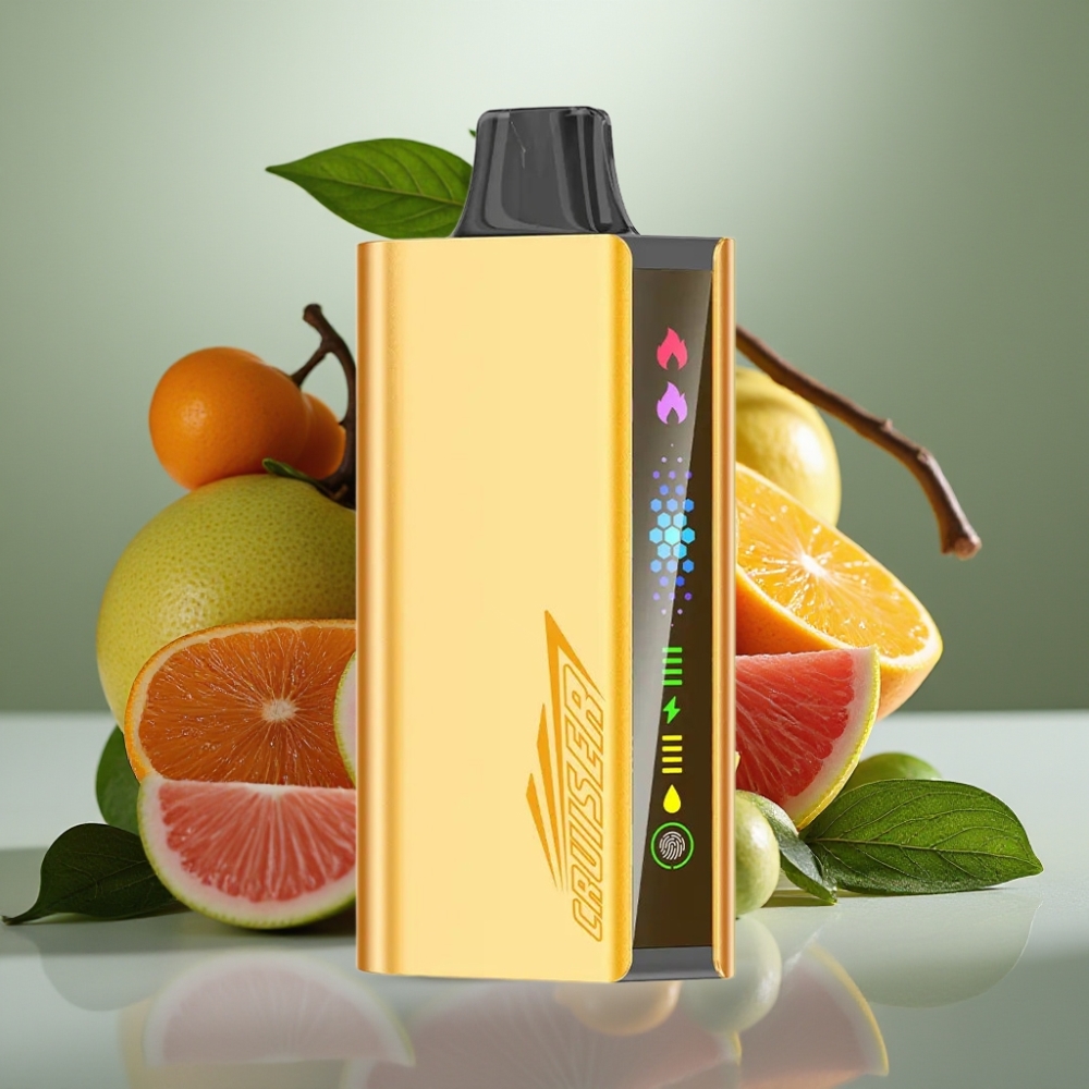 JNR Cruiser 12000 Puffs No-Charge Disposable Vape 3500mAh Dual Mesh Cool Fanta