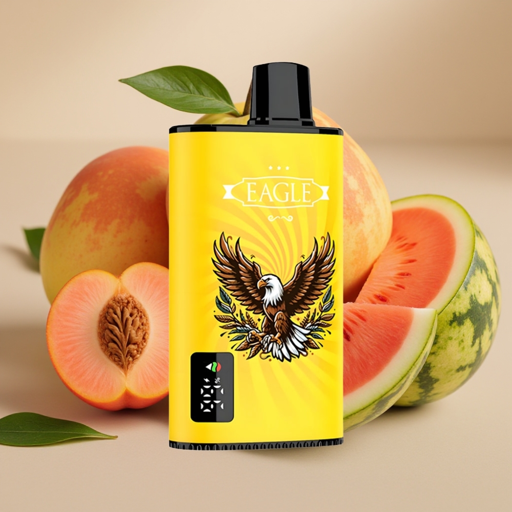 JNR EAGLE Smart 23000 Puffs Disposable Vape Digital Screen Peach Mango Watermelon