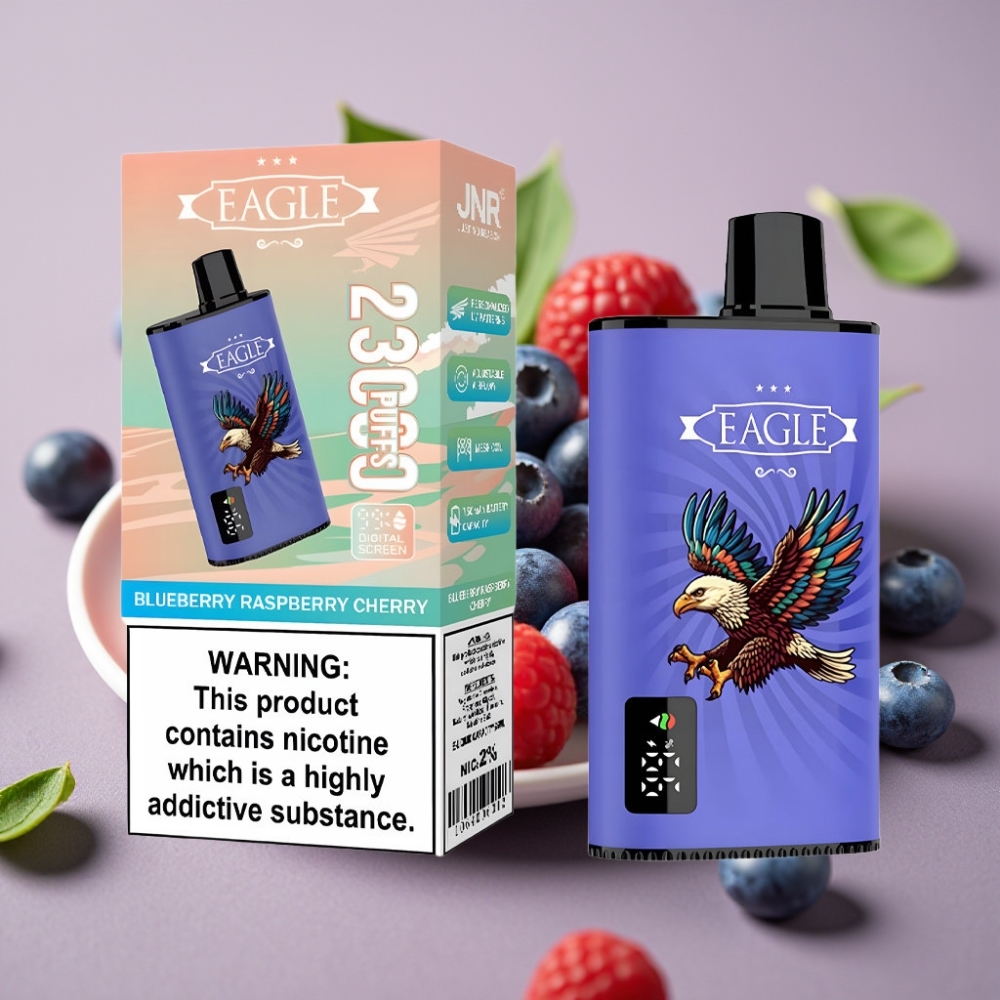 JNR EAGLE Smart 23000 Puffs Disposable Vape Met Digitale Display en Aanpasbare Luchtstroom