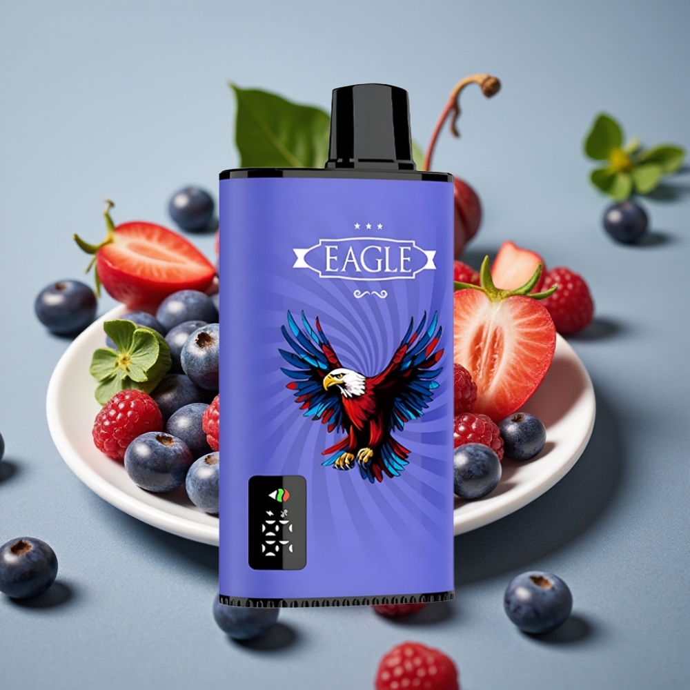 JNR EAGLE Smart 23000 Puffs Disposable Vape met Digitaal Scherm & 1.0ohm Mesh Coil