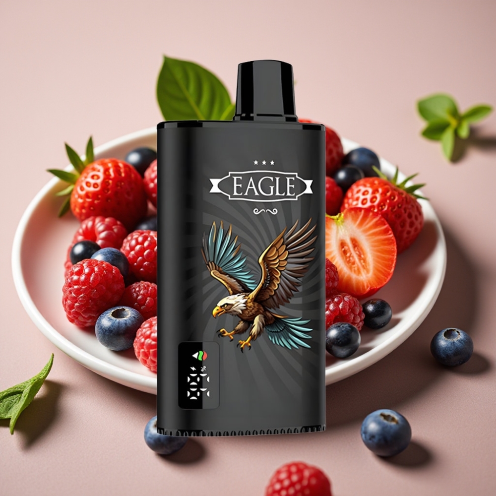 JNR EAGLE Smart 23000 Puffs Disposable Vape met Digitaal Scherm & Aanpasbare Luchtstroom