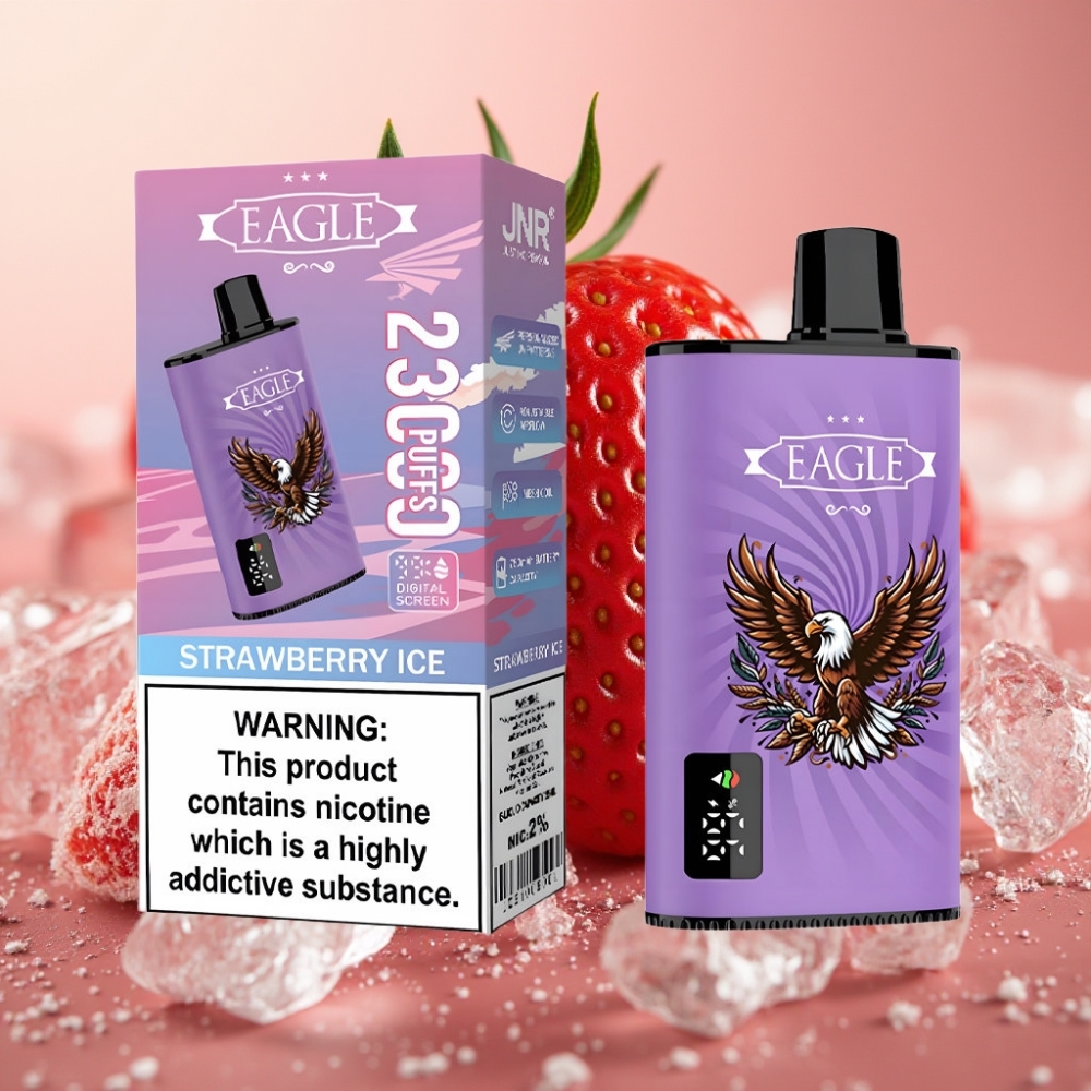 JNR EAGLE Smart 23000 Puffs Disposable Vape met Digitale Scherm & 1.0ohm Mesh Coil