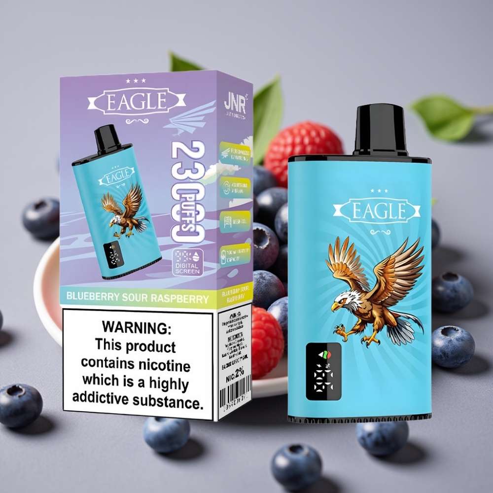 JNR EAGLE Smart 23000 Puffs Disposable Vape met Digitale Scherm & Type-C