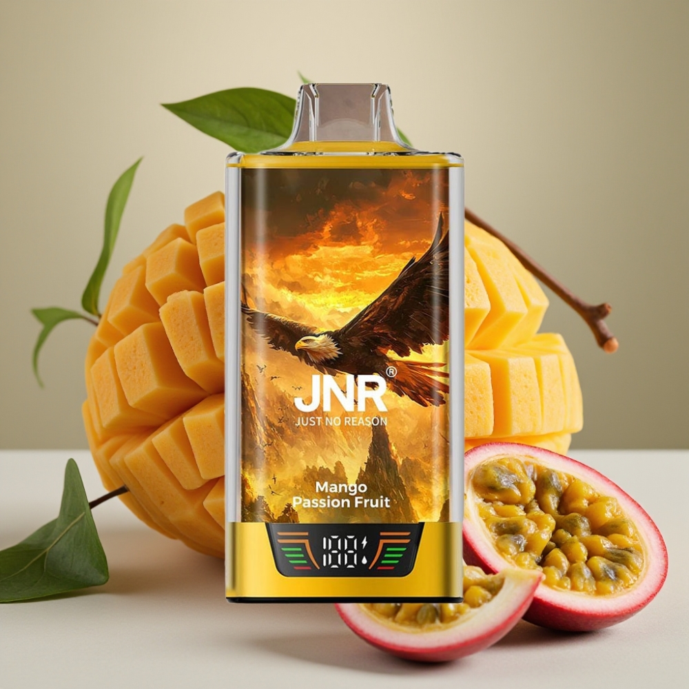 JNR Falcon Pro 28000 30ml 5% Nicotine Dual Mesh Disposable Vape Mango Passion Fruit