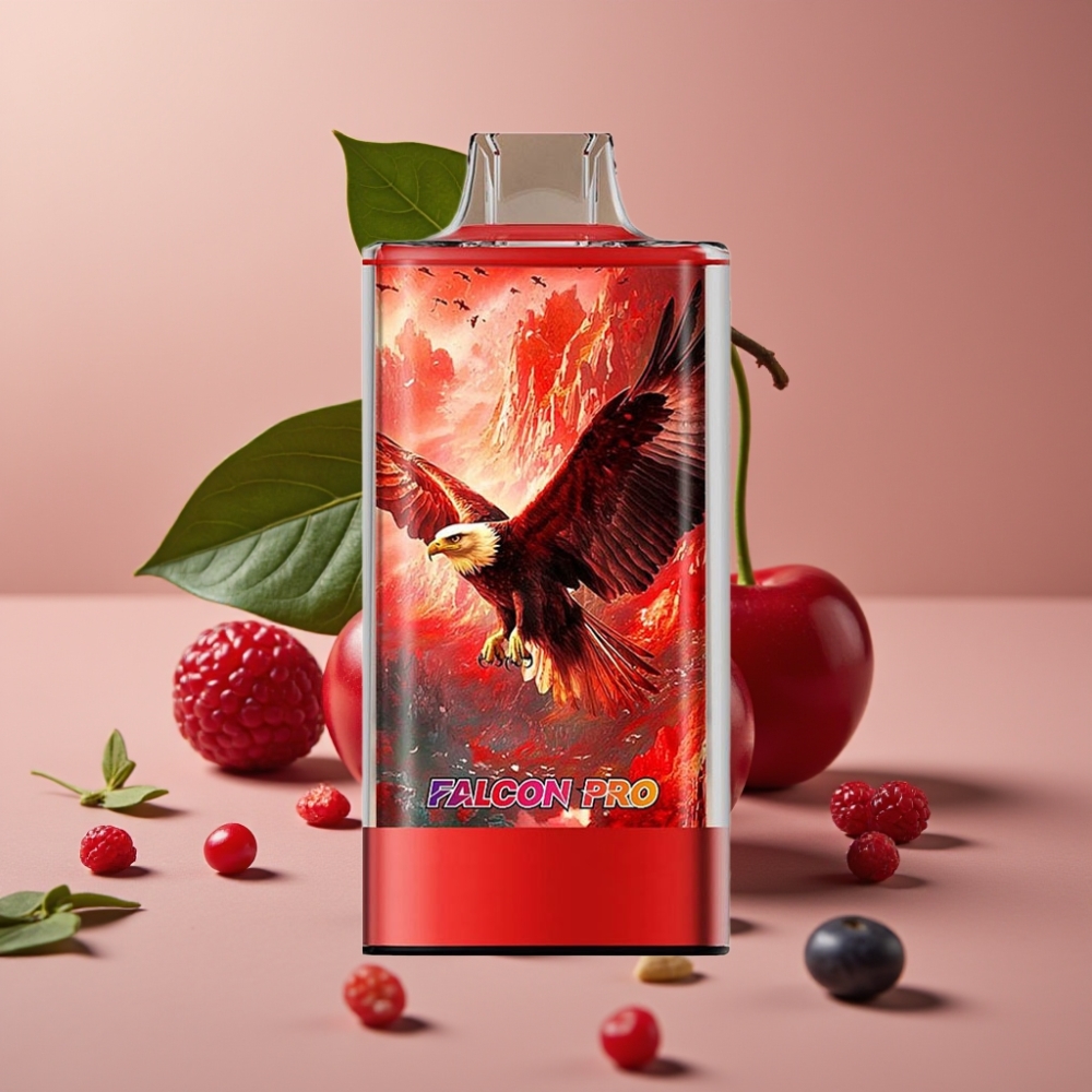 JNR Falcon Pro 28000 Disposable Vape 30ml 950mAh Cherry Berry