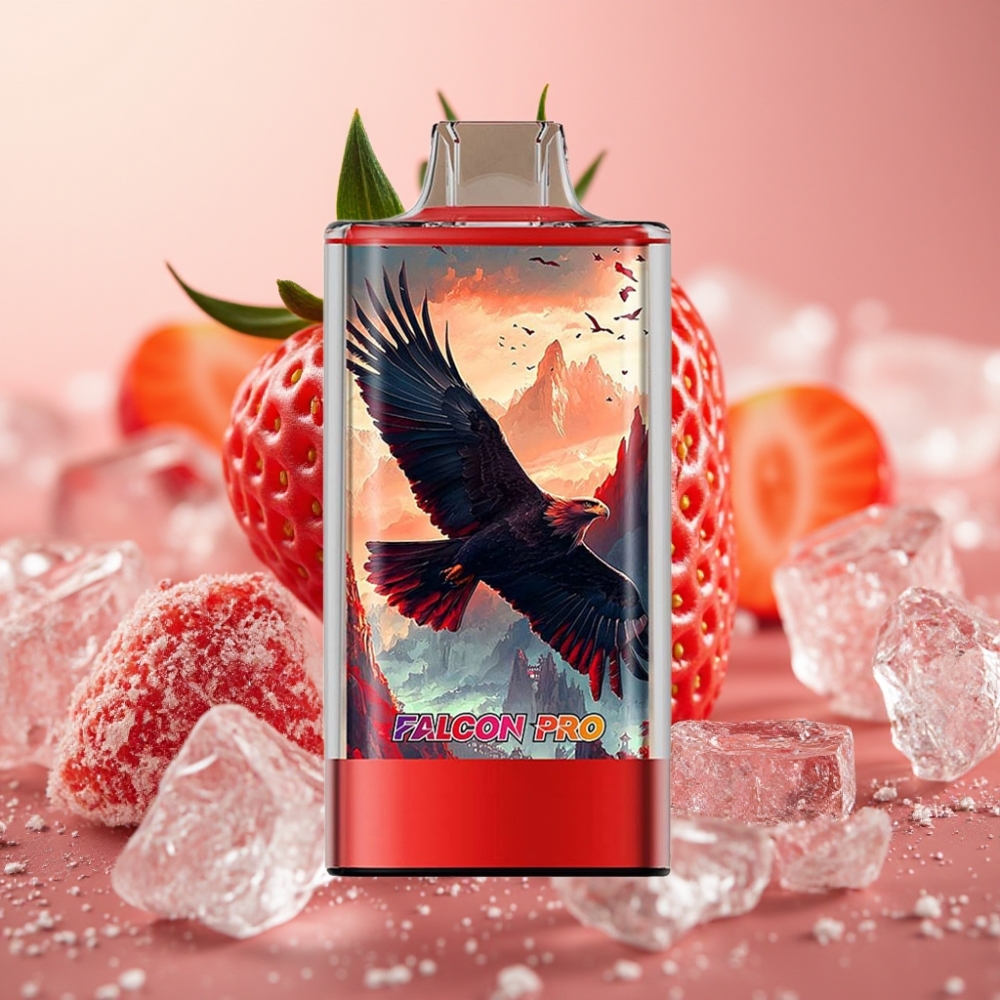 JNR Falcon Pro 28000 Disposable Vape 30ml 950mAh Strawberry IJs