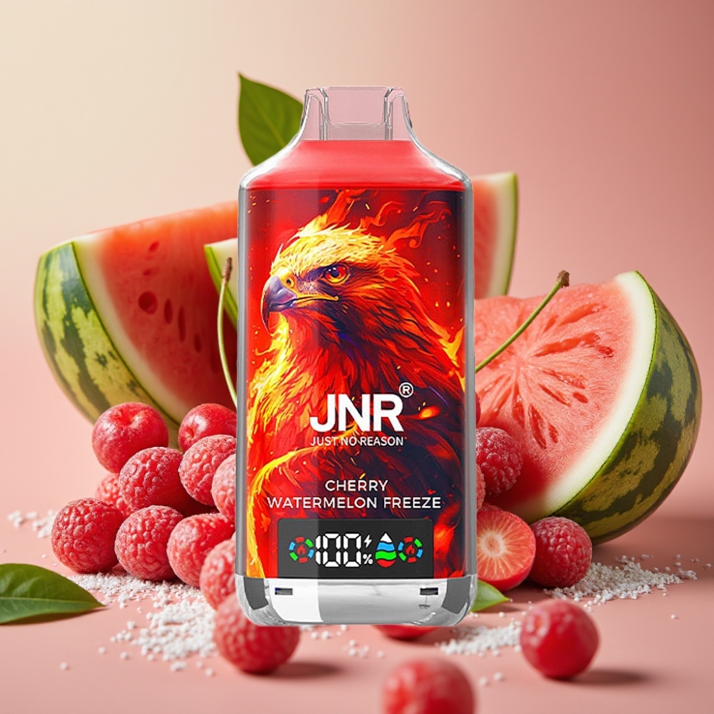 JNR Falcon X 18000 Puffs 24ml Dual Mesh Type-C Kersenwatermeloenijs