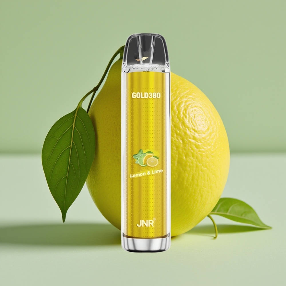 JNR Gold380 6000 Puffs 1500mAh 13ml Disposable Vape Lemon Lime