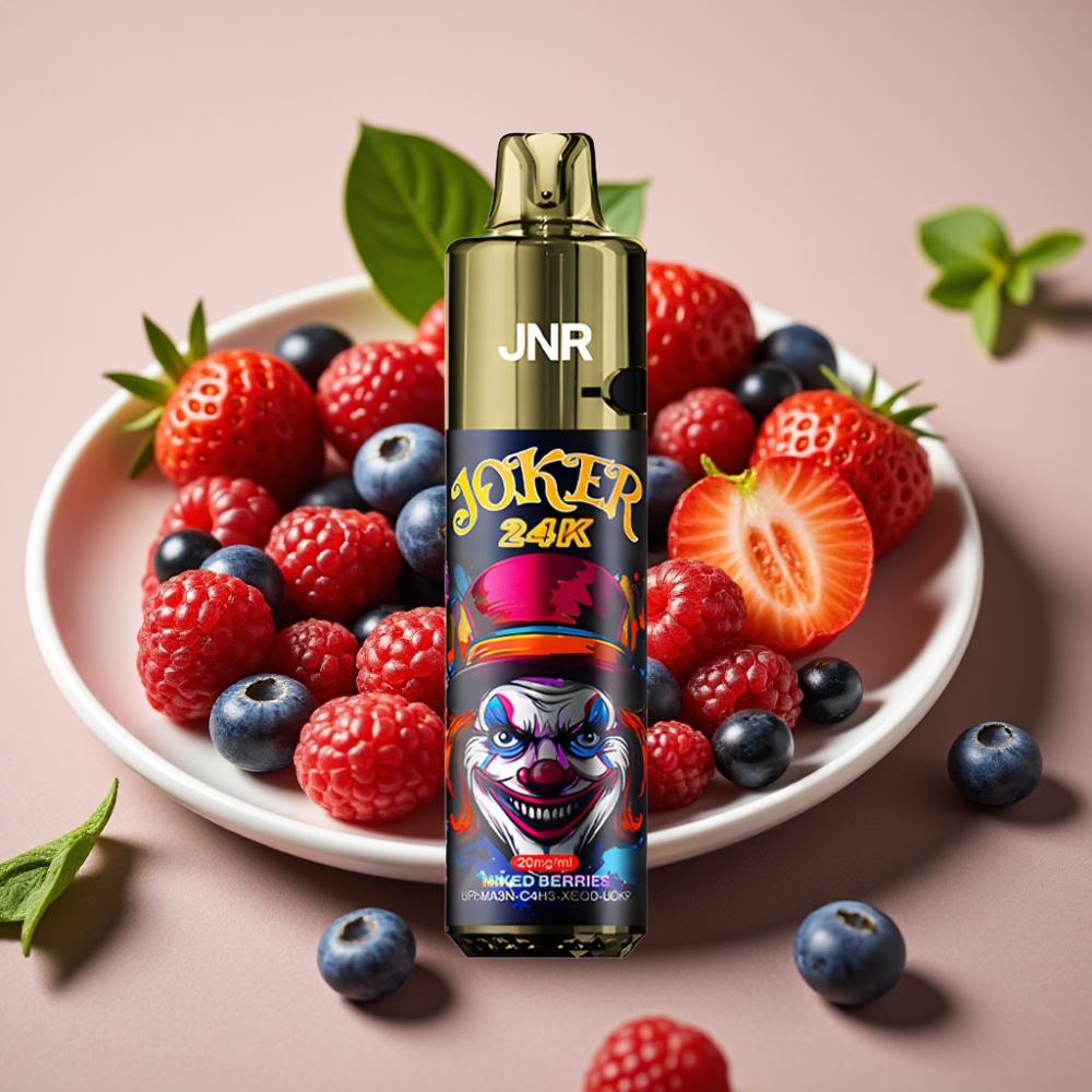 JNR Joker 24K Puffs 2+10ml Refillable Pod Type-C 800mAh Disposable Vape