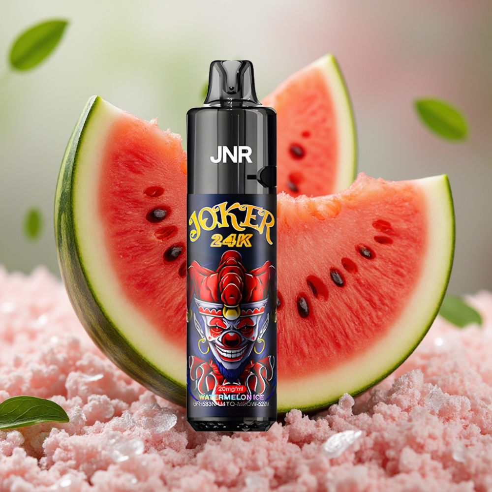 JNR Joker 24K Puffs 2+10ml Zichtbaar Vloeistofniveau 800mAh Watermelon Ice