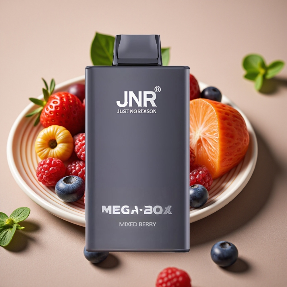 JNR Mega Box 25000 Puffs 30ml Dual Mesh Disposable Vape Mixed Berry