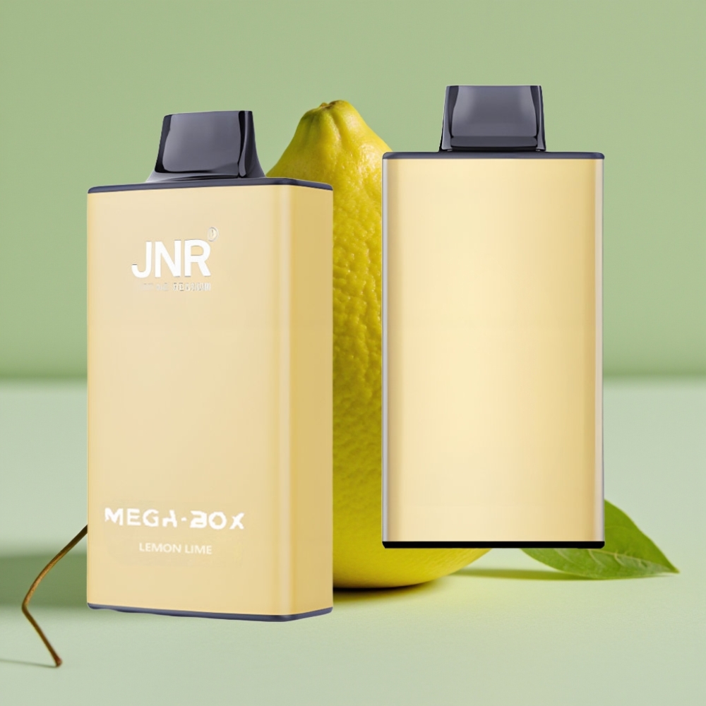 JNR Mega Box 25000 Puffs Disposable Vape 30ml 850mAh Dual Mesh Lemon & Lime