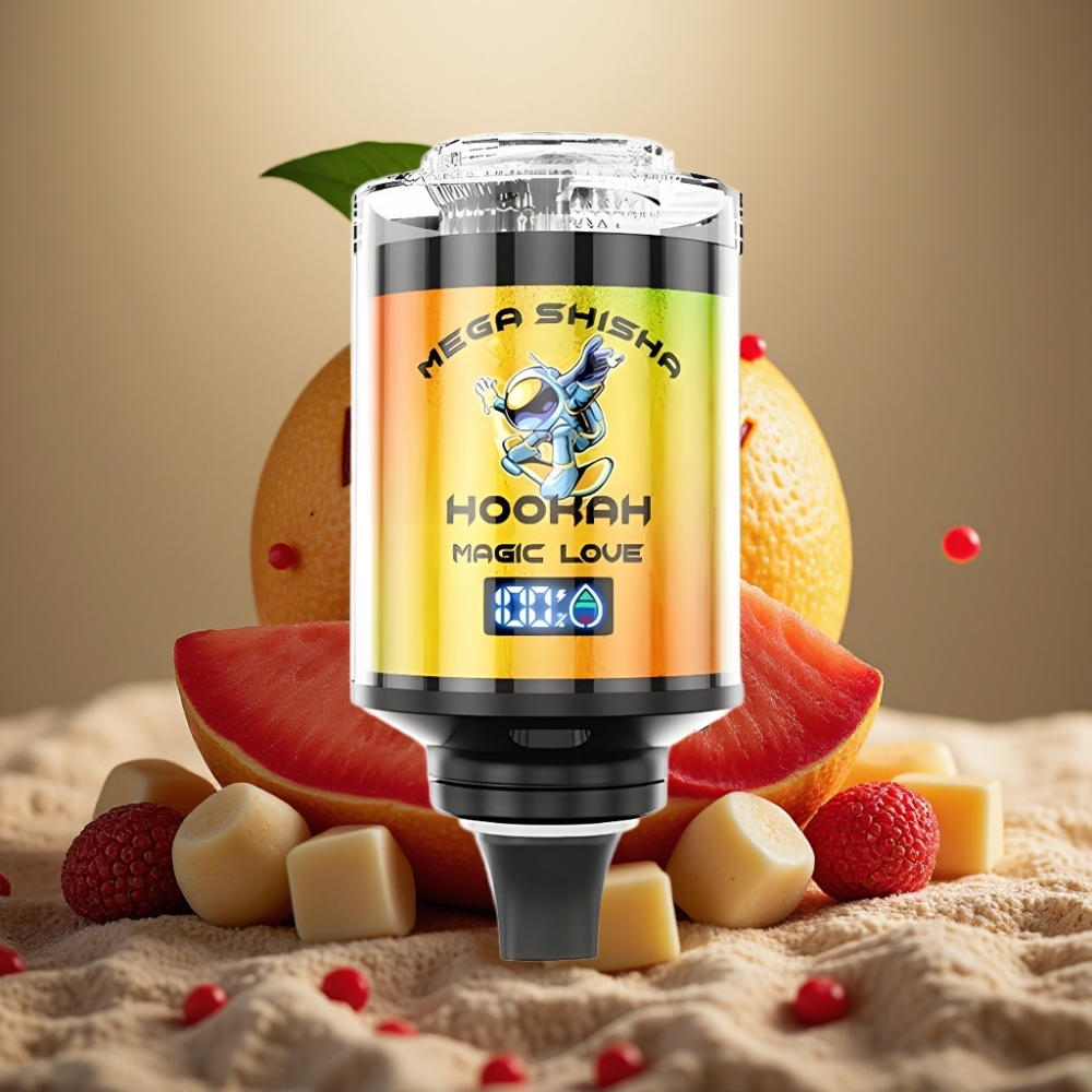 JNR Mega Shisha Hookah 100K Desktop 60ml 2200mAh Type-C Belgie vape leverancier