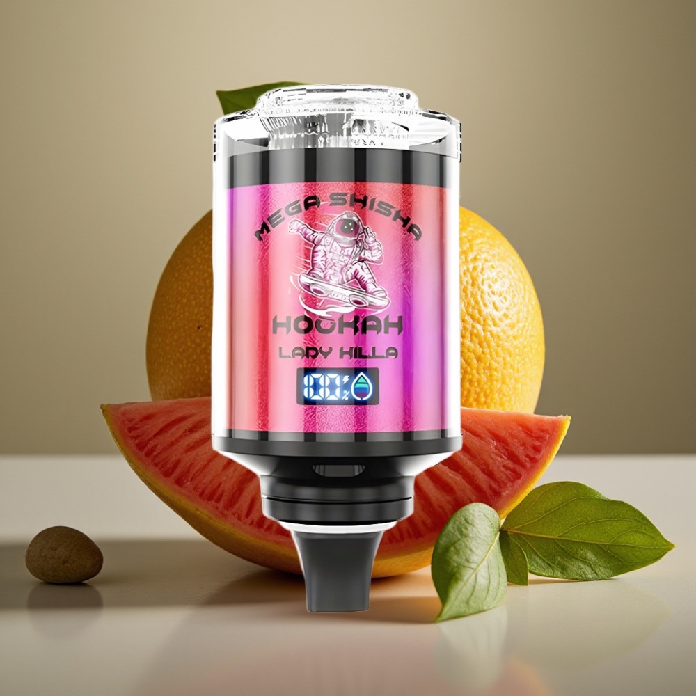 JNR Mega Shisha Hookah 100K Desktop Compatibel 60ml 2200mAh Type-C