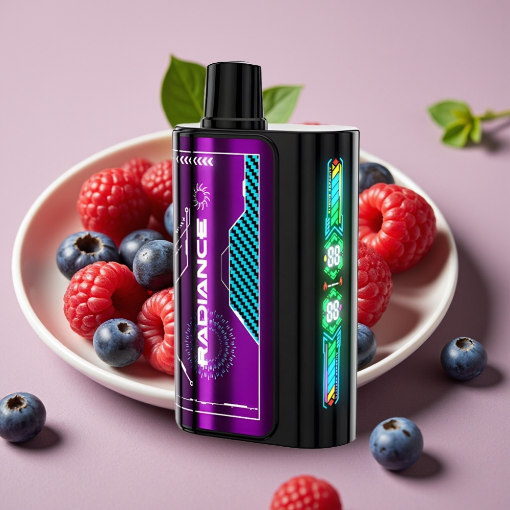JNR Radiance 31000 Puffs 28ml Dual Mesh BLUEBERRY SOUR RASPBERRY