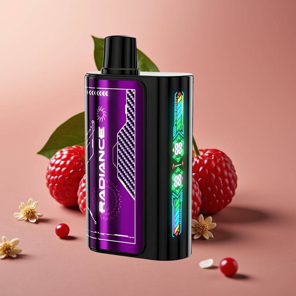 JNR Radiance 31000 Puffs 28ml Dual Mesh Cherry Berry Belgie vape leverancier