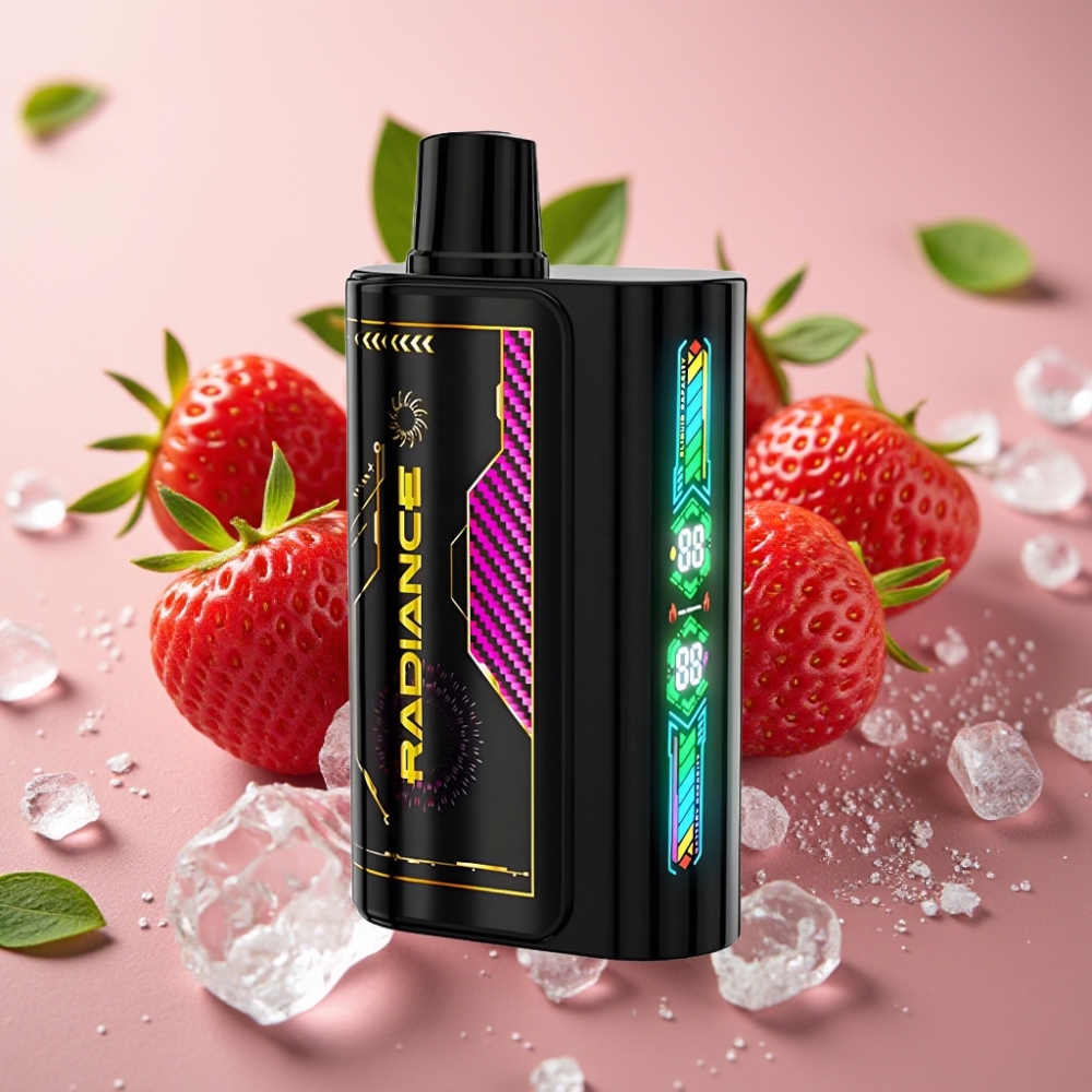 JNR Radiance 31000 Puffs 28ml Dual Mesh Disposable Vape STRAWBERRY ICE