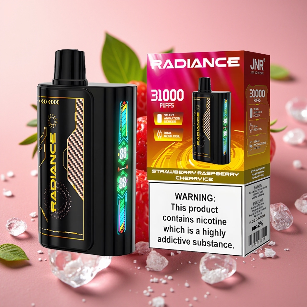 JNR Radiance 31000 Puffs 28ml Dual Mesh Type-C Belgie vape leverancier