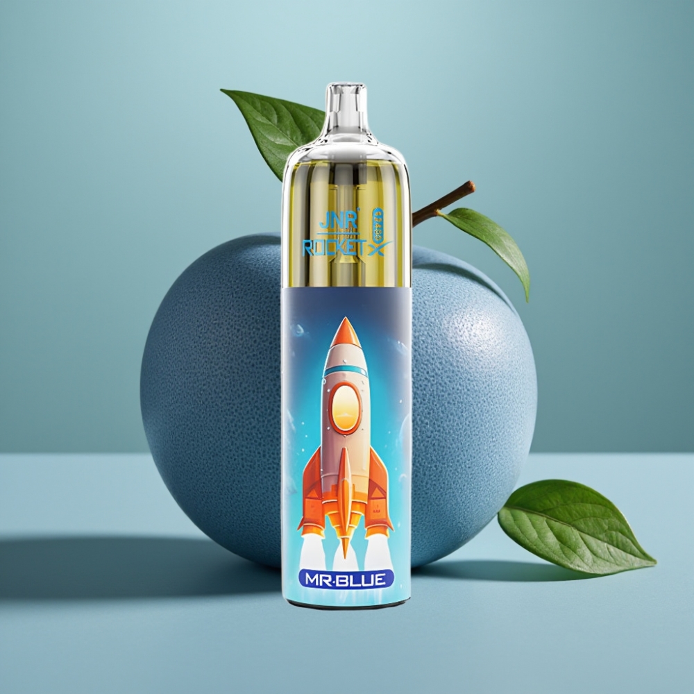 JNR Rocket-X 12400 Puffs 25ml RGB Mesh Coil Adjustable Airflow