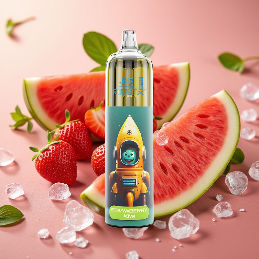 JNR Rocket-X 12400 Puffs Disposable Vape Met Ajusteerbare Luchtstroom RGB 1.2ohm Mesh Coil