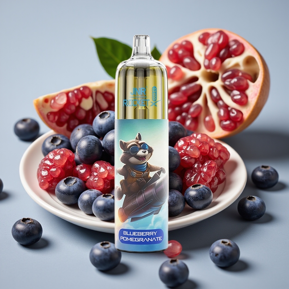 JNR Rocket-X 12400 Puffs RGB Mesh Coil Type-C Disposable Vape