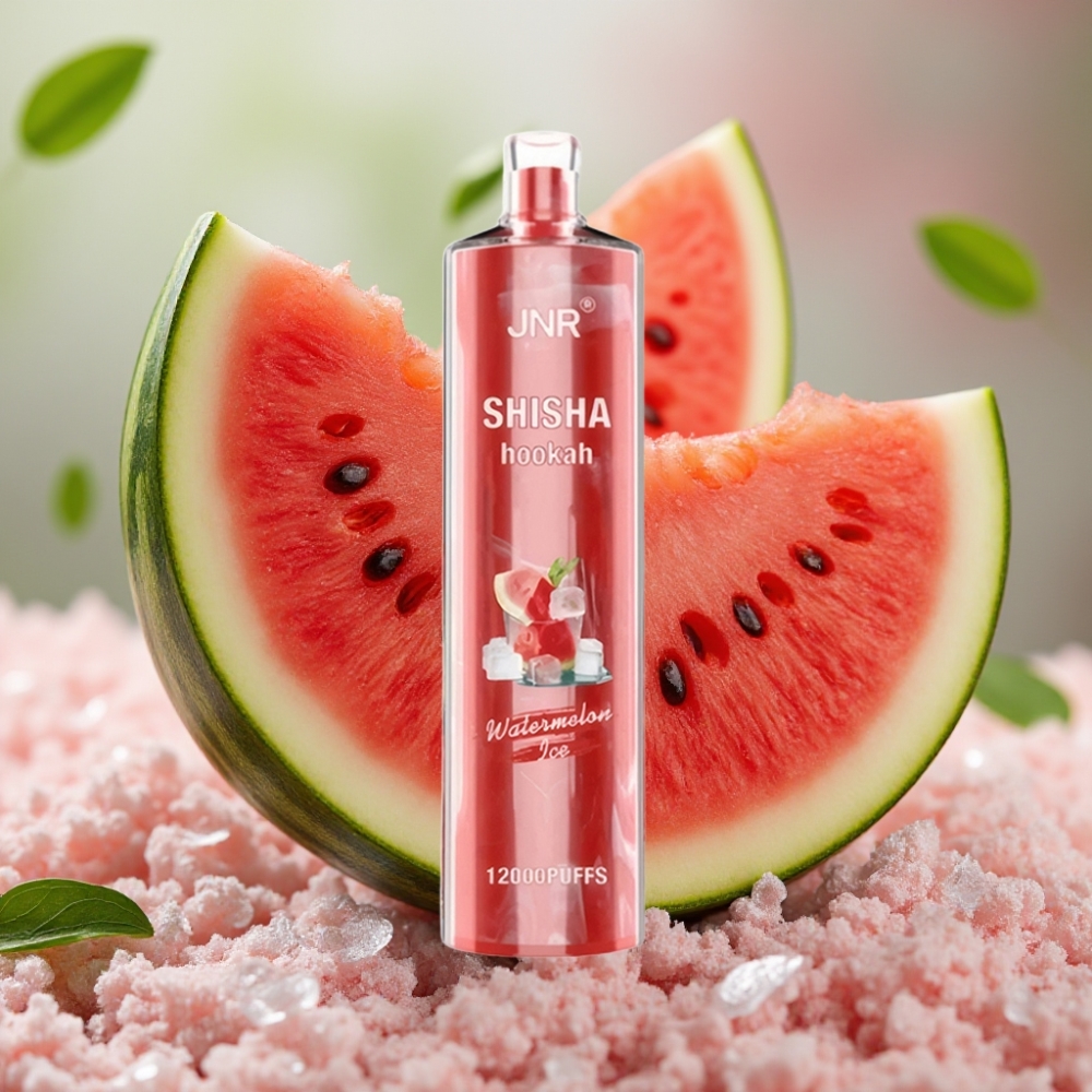 JNR Shisha Hookah 12000 Puffs 750mAh 24ml Watermelon Ice