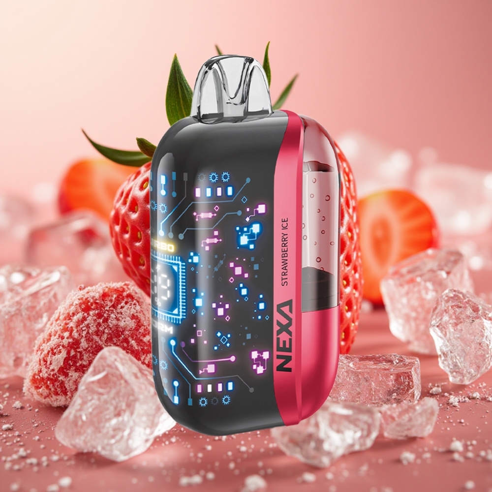 NEXA Ultra 50000 Puffs 20ml 5% Nicotine Disposable Vape Strawberry Ice