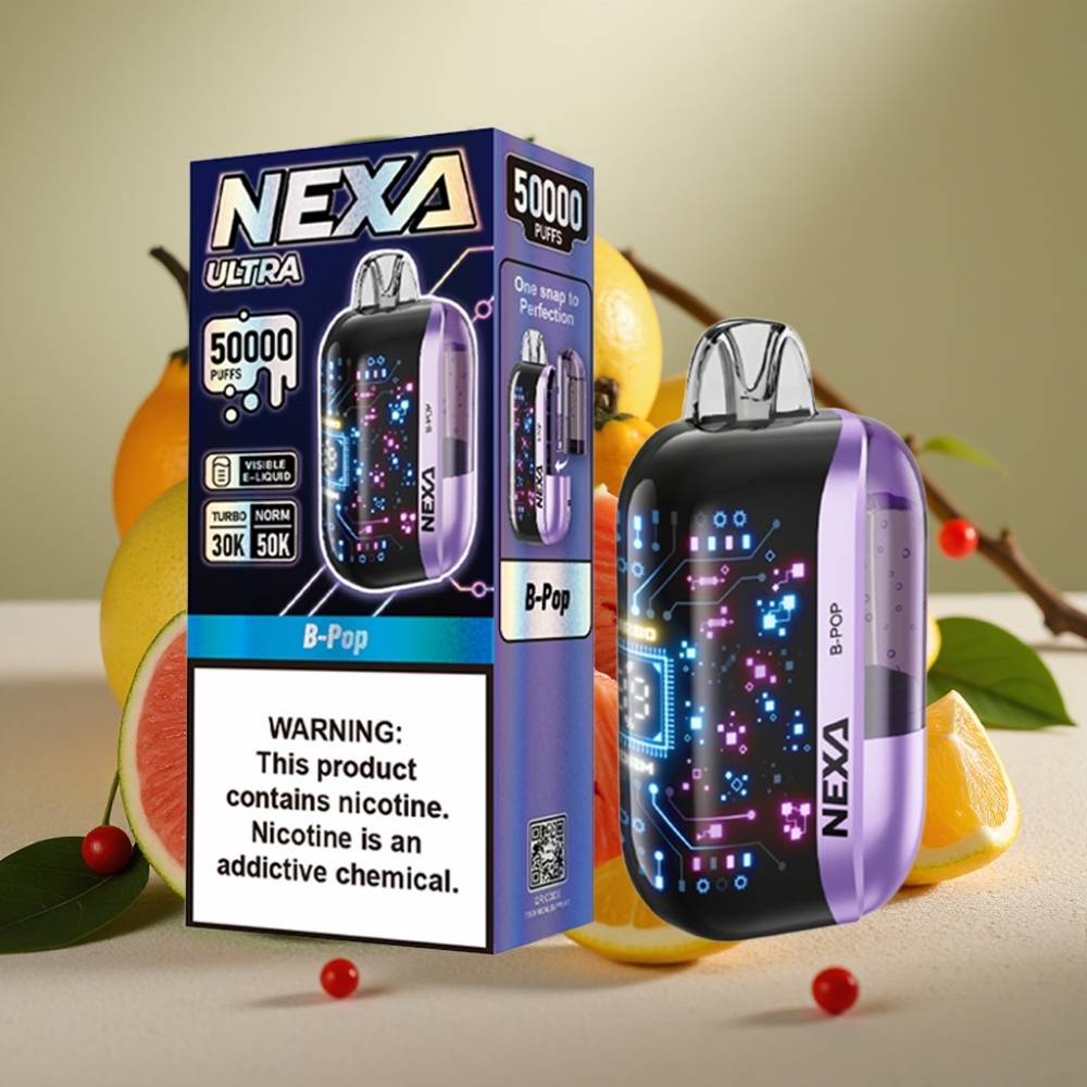 NEXA Ultra 50K 20ml 5% Nicotine Disposable Vape Belgie vape leverancier