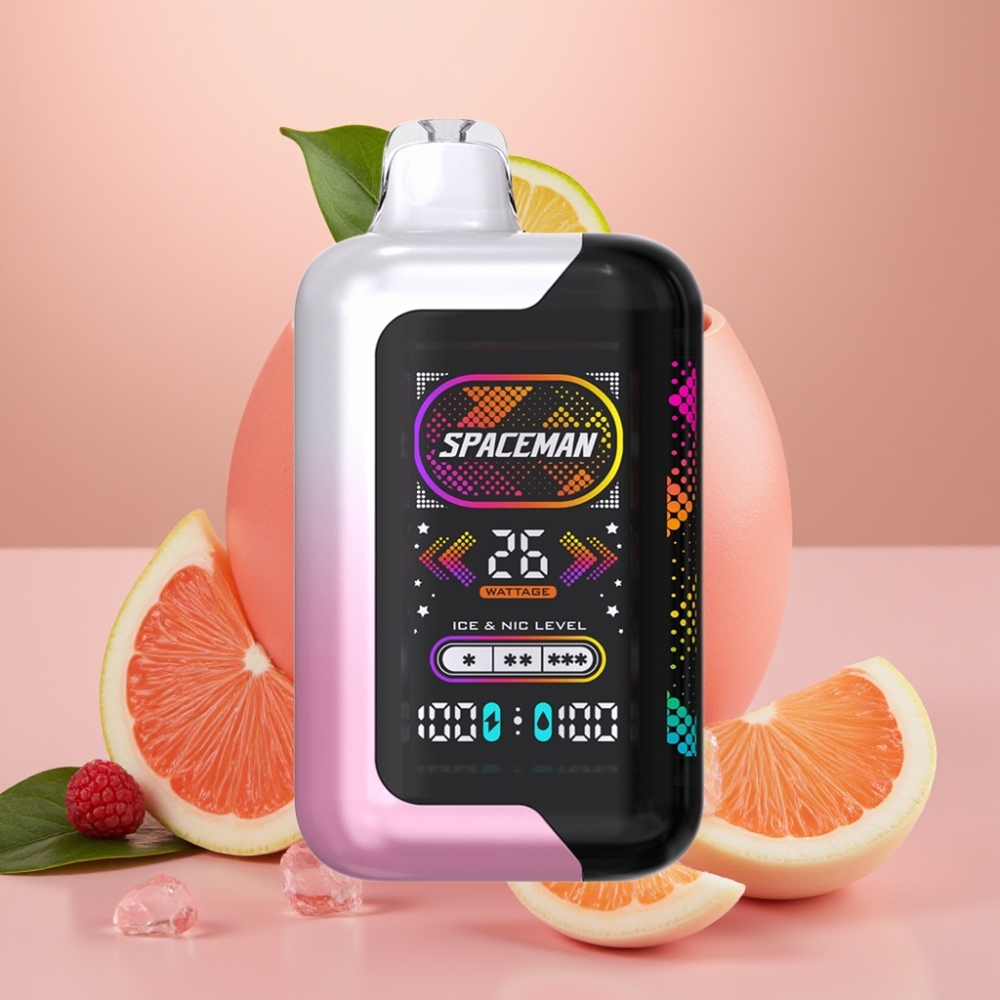 SMOK Spaceman SP40000 0% Nic 20ml 40000 Puffs Rechargeable LED Screen