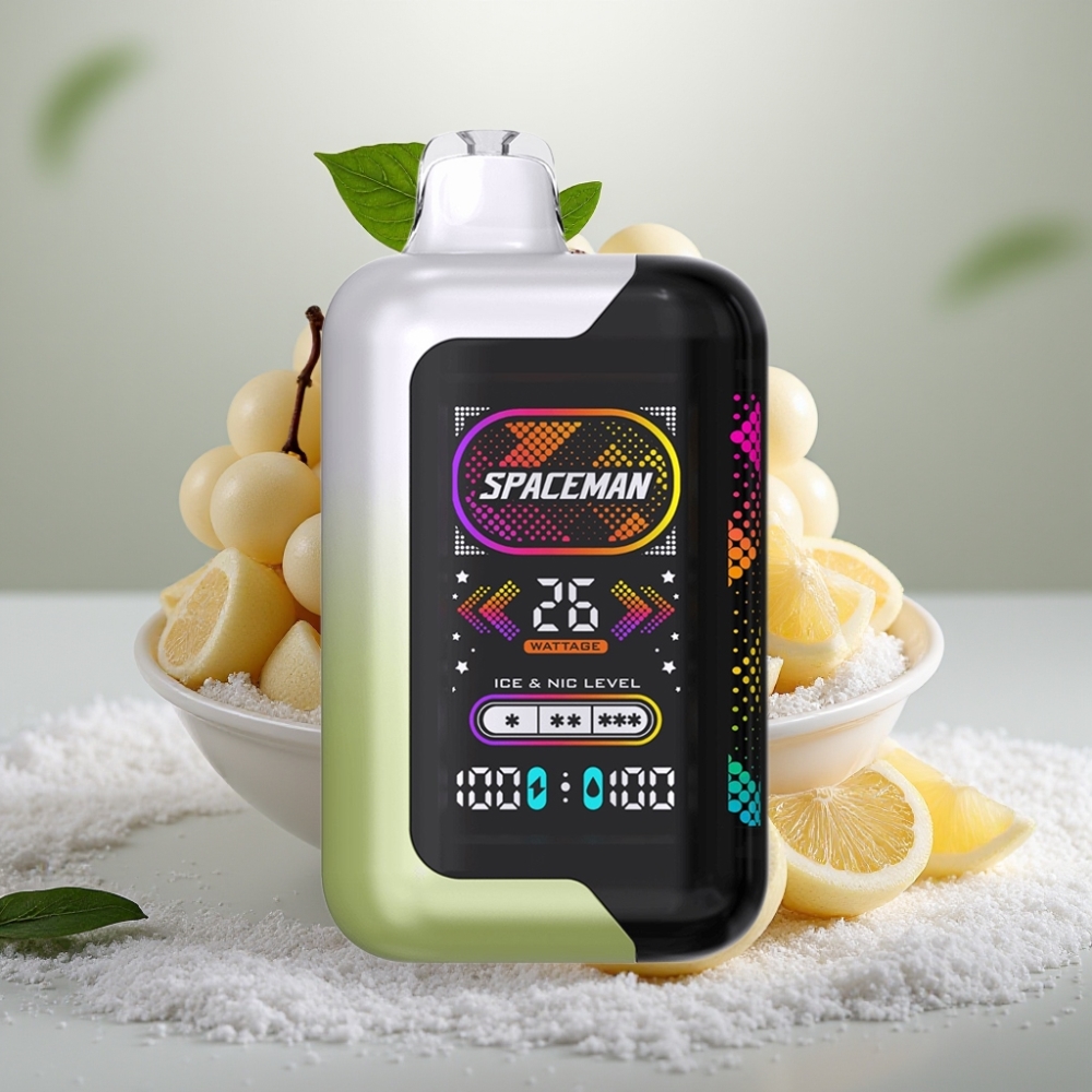 SMOK Spaceman SP40000 0% Nicotine 20ml 40000 Puffs Rechargebaar LED Scherm