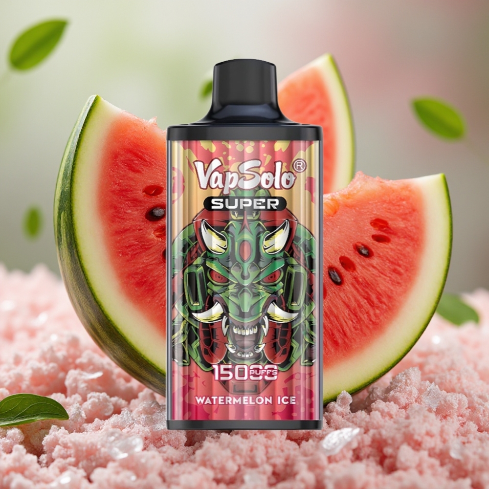 Vapsolo Super 15000 Puffs 40ml 850mAh Type-C Watermelon Ice