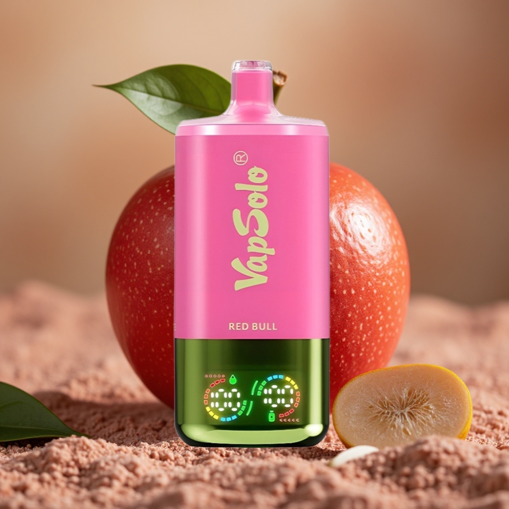 VapSolo Triple 30000 Puffs 40ml Type-C Red Bull Belgie vape leverancier