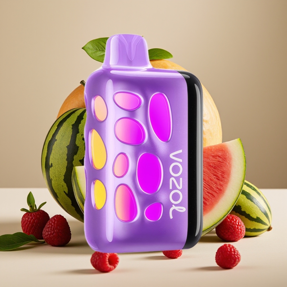 VOZOL RAVE 40000 270° Glow 20/50mg Watermelon Razz Belgie vape leverancier