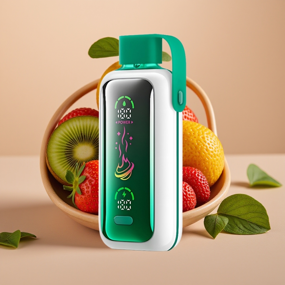 VOZOL Star 20000 Puffs 2.2" HD Scherm Dual Mesh 650mAh Aardbei Kiwi