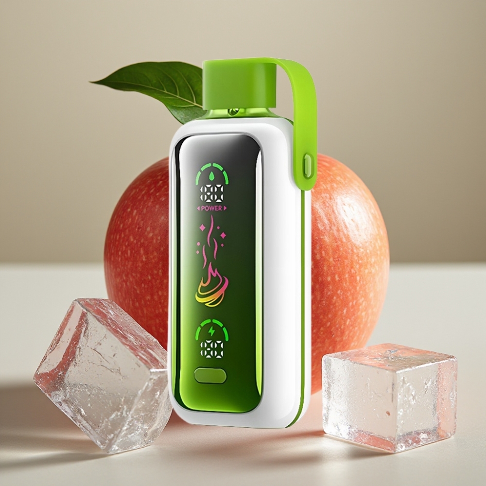 VOZOL Star 20000 Puffs 2.2" HD Scherm Dual Mesh 650mAh Dubbel Appel IJs