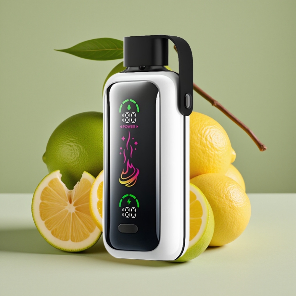 VOZOL Star 20000 Puffs 2.2" HD Scherm Dual Mesh 650mAh Perfume Lemon